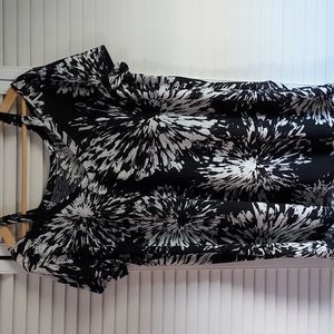 No name, xl, black & white shirt